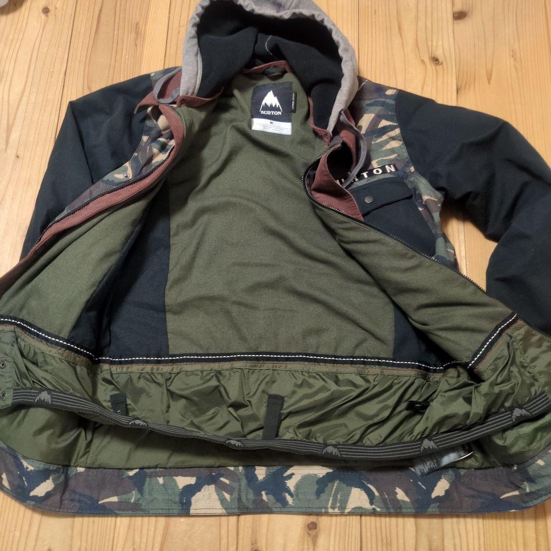 BURTON スノーボードウェア Mサイズ 迷彩