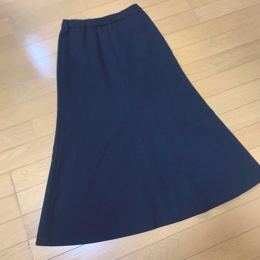 ドゥーズィエムクラス Col Pierrot ヒラニジュウオリ フレアスカート