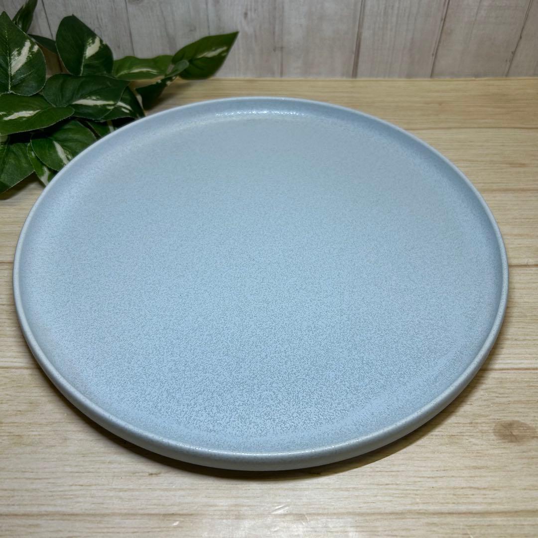 ラスター釉色変わり26cm浅口切立皿(3枚)