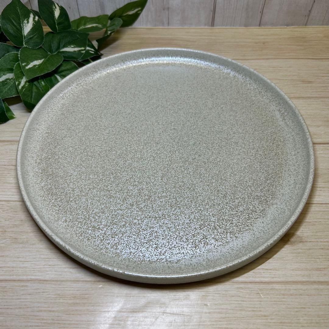 ラスター釉色変わり26cm浅口切立皿(3枚)