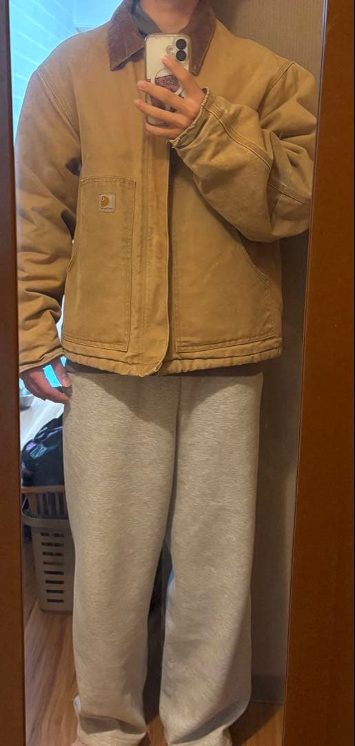Carhartt ブラウン カジュアルジャケット