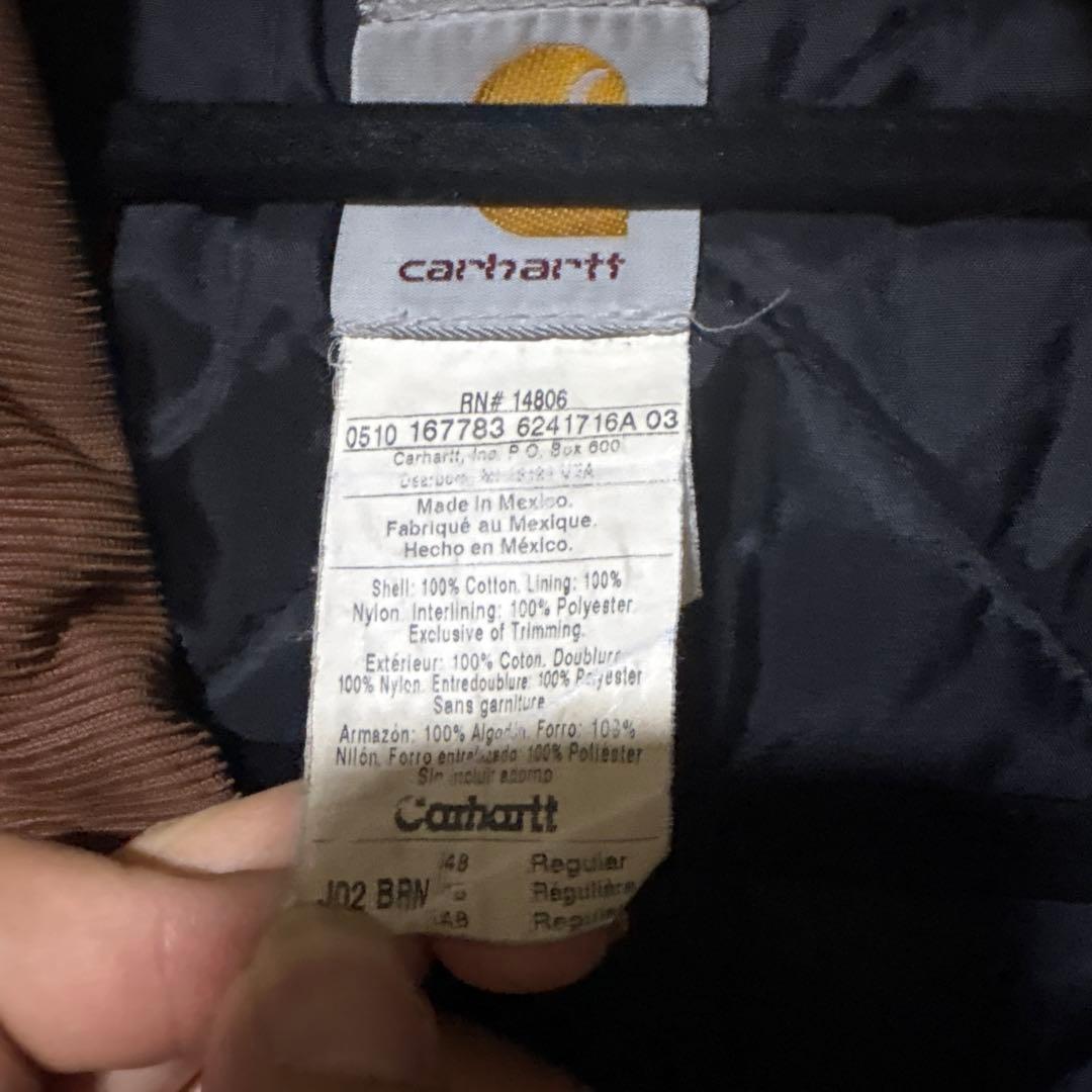Carhartt ブラウン カジュアルジャケット