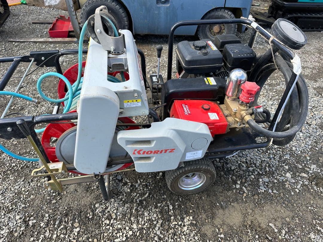 共立自走式キャリー動噴 VSC361C 動噴 自走式 ホース ガソリン エンジン