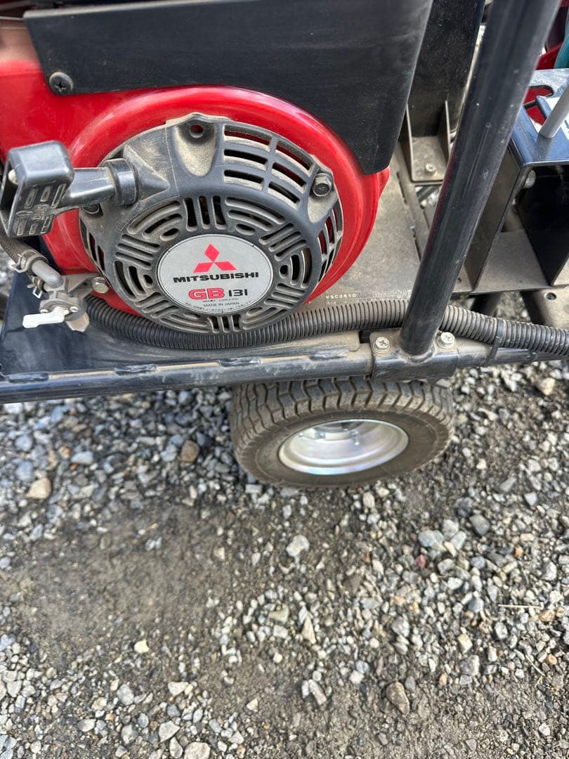 共立自走式キャリー動噴 VSC361C 動噴 自走式 ホース ガソリン エンジン