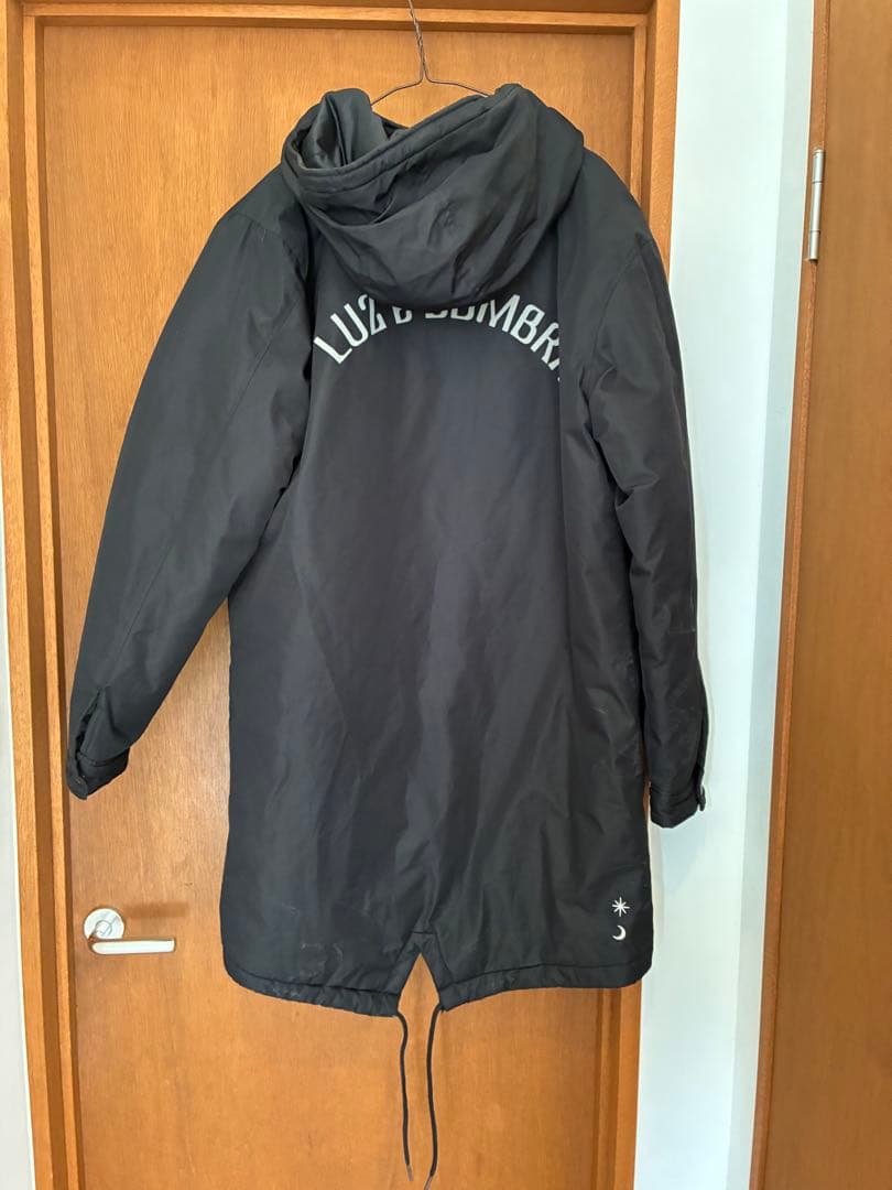 LUZeSOMBRAルースイソンブラ中綿ロングコート ベンチコート ブラック M