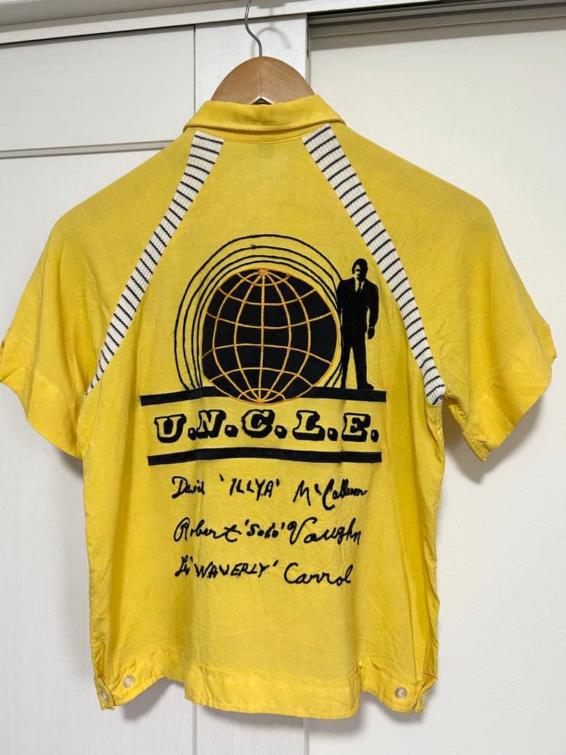 60s Dunbrooke サイズ34 ボーリングシャツ　レーヨン