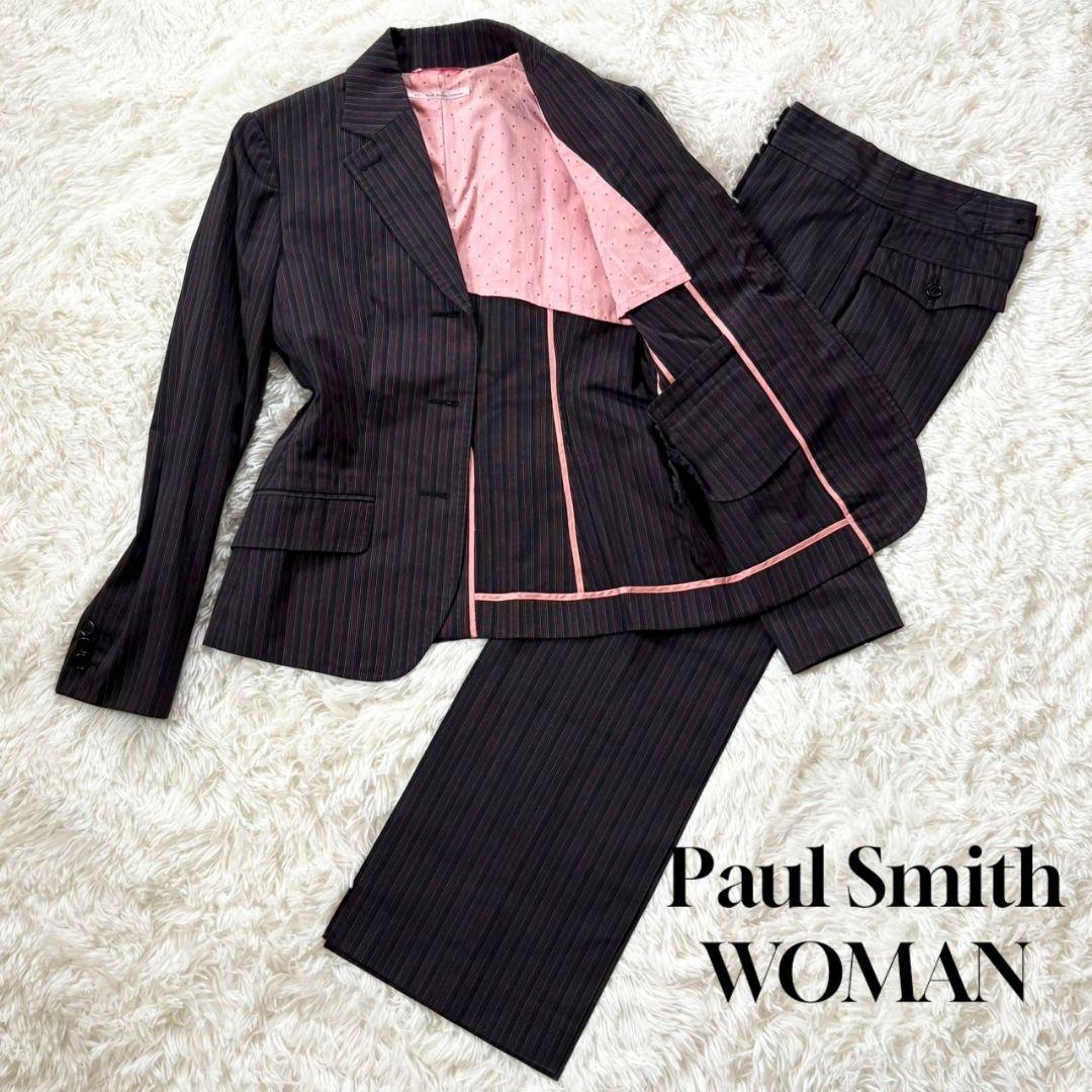 極美品 ポールスミス ウーマン スーツ セットアップ ストライプ