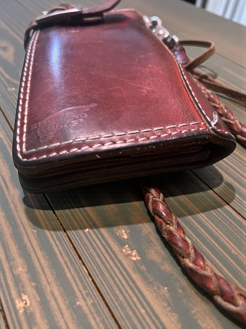 RED WING/レザー/長財布/ロング/バイカー/ウォレットロープ