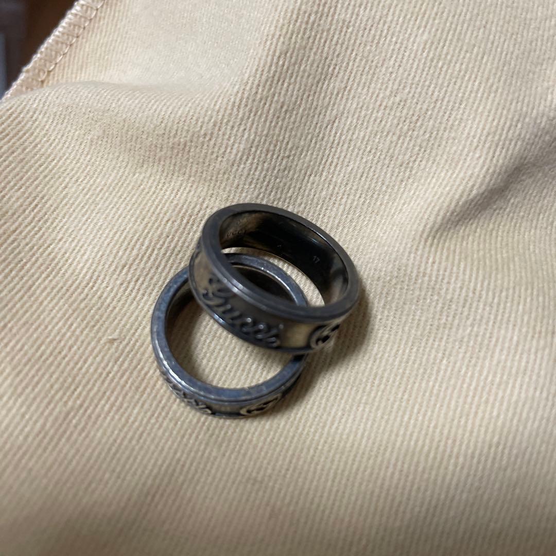 GUCCIブロンズパラジウムペアリング規制品