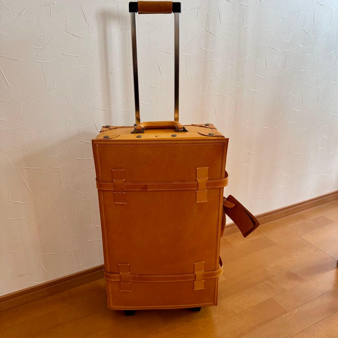 【新品】ユーラシアトランク C8014-58cm スーツケース イエロー