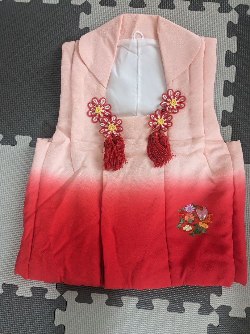 七五三　3歳　被布