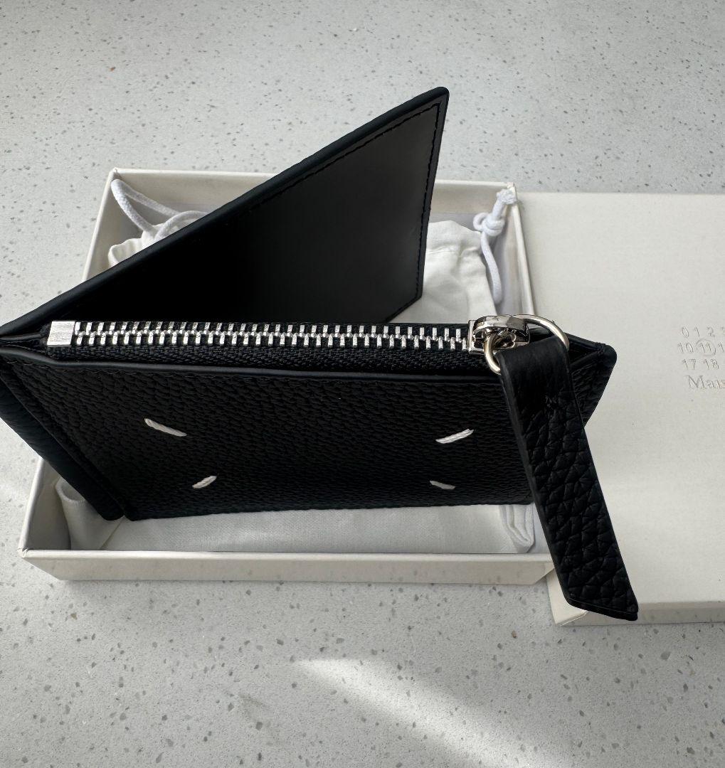 Maison Margiela ブラック 二つ折り財布