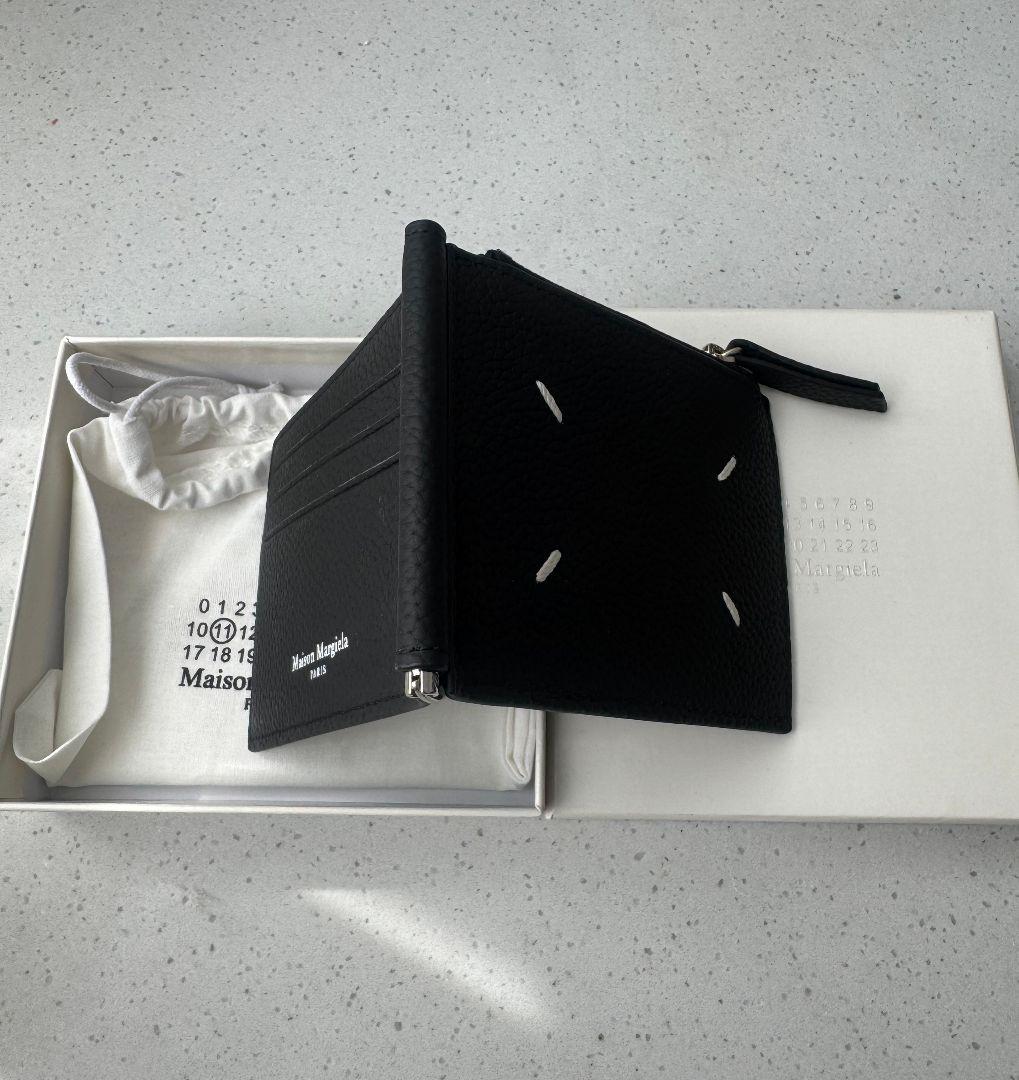 Maison Margiela ブラック 二つ折り財布