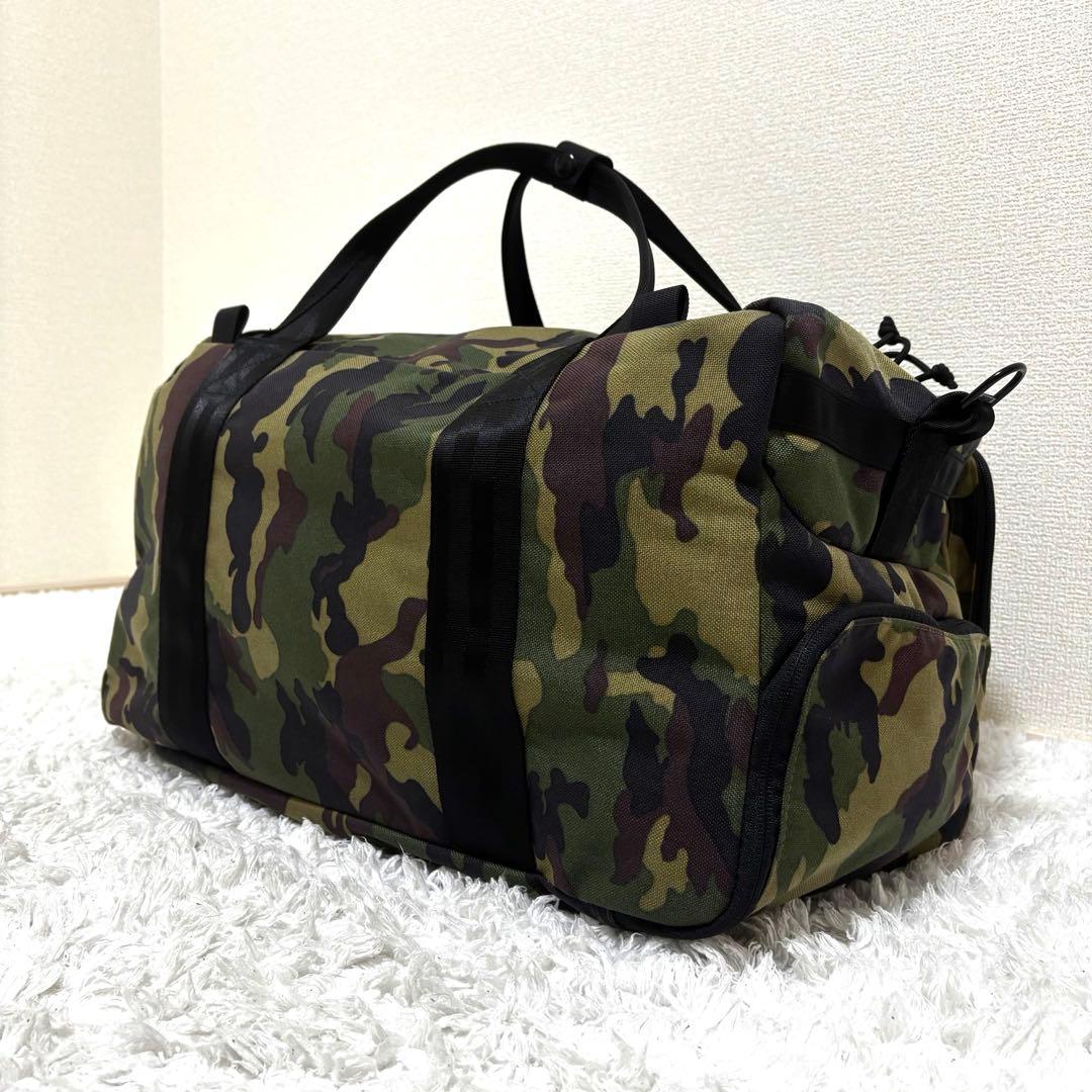 ✨美品✨ブリーフィング BRIEFING ゴルフ ボストンバッグ 迷彩 多機能