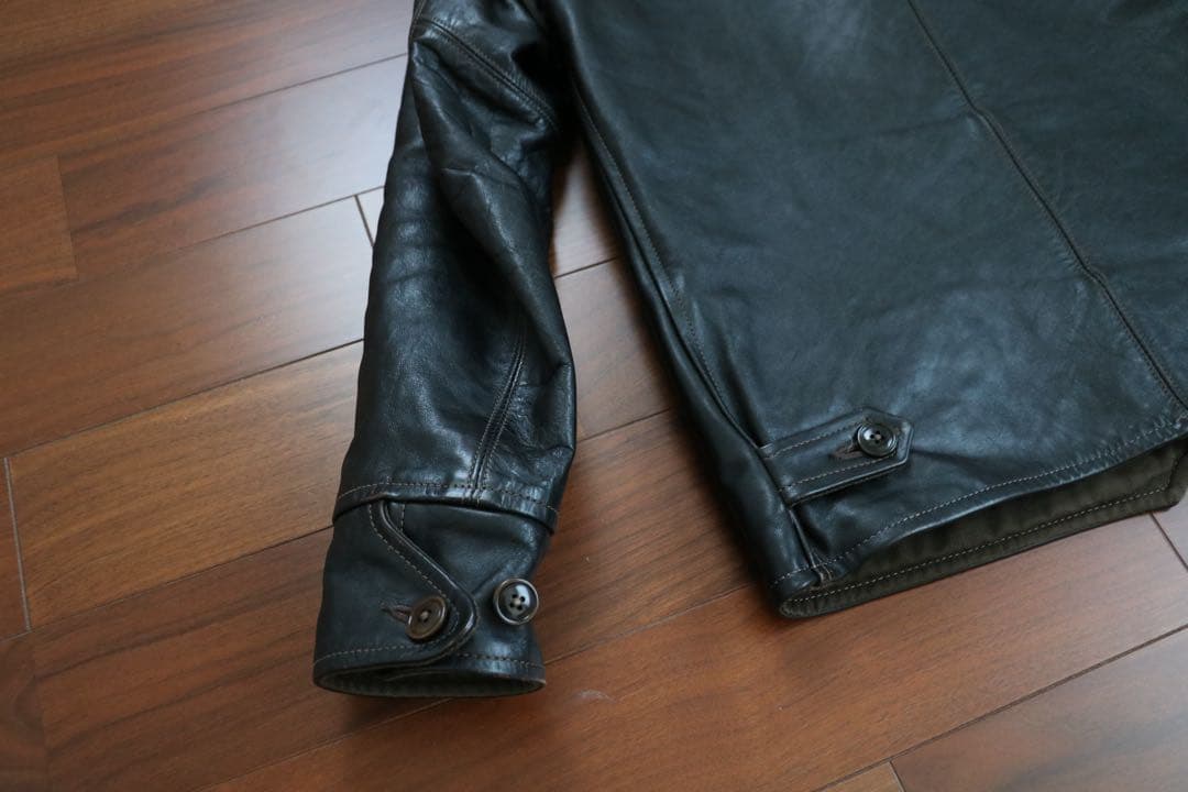 る*う様 コリンボ　ストックマンズコート　カーコート　レザージャケット