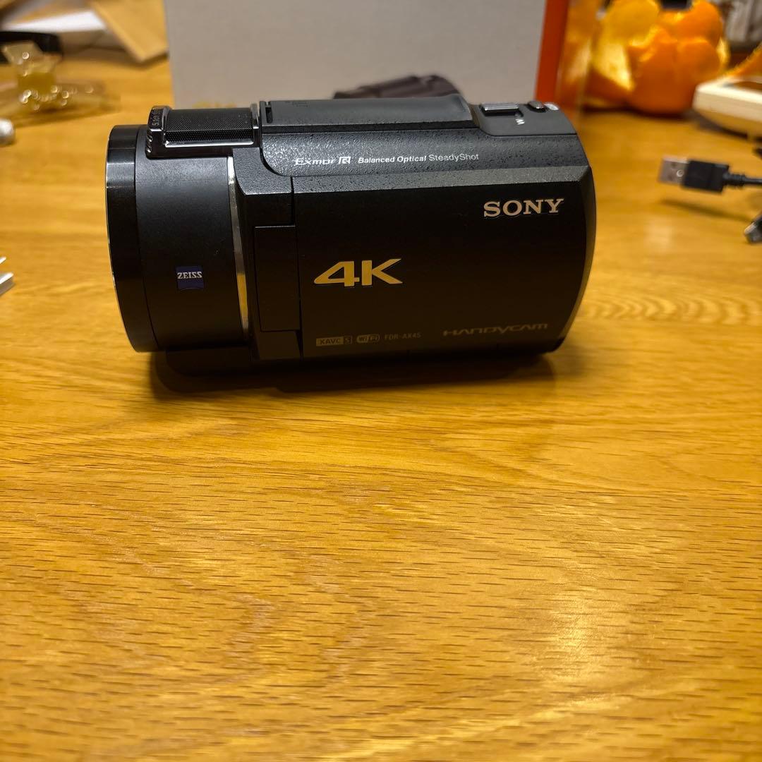 SONY 4K ビデオカメラ　fdr-ax45a 本体
