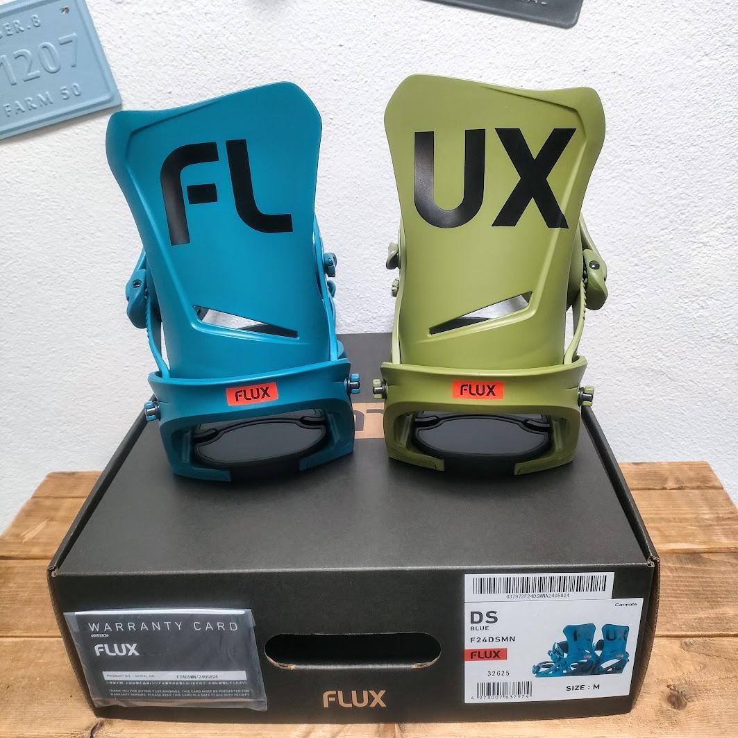 新品23-24FLUXフラックスDS MサイズアシンメトリーBLUE／OLIVE