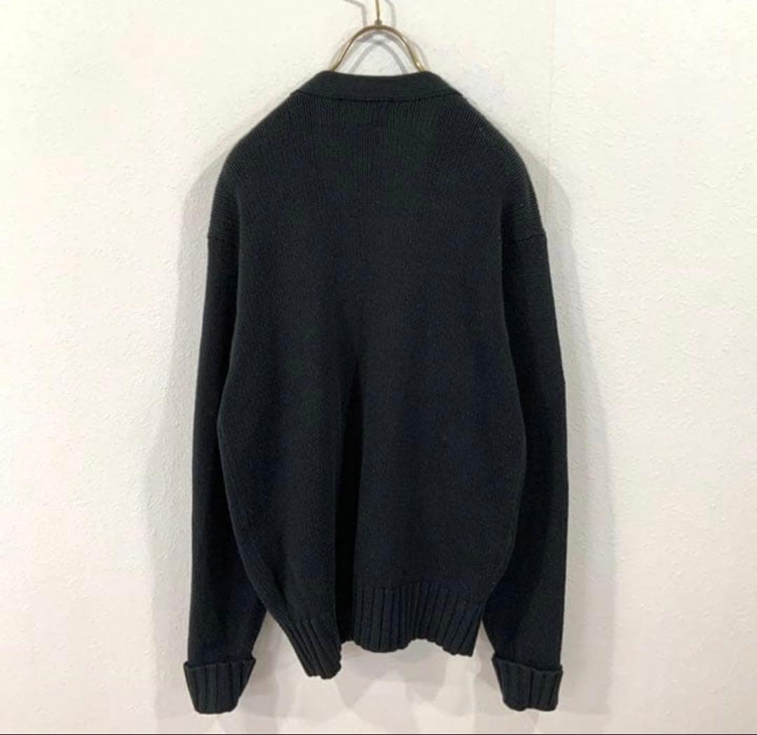 【美品】90‘s Ralph Lauren ローゲージ コットン カーディガン