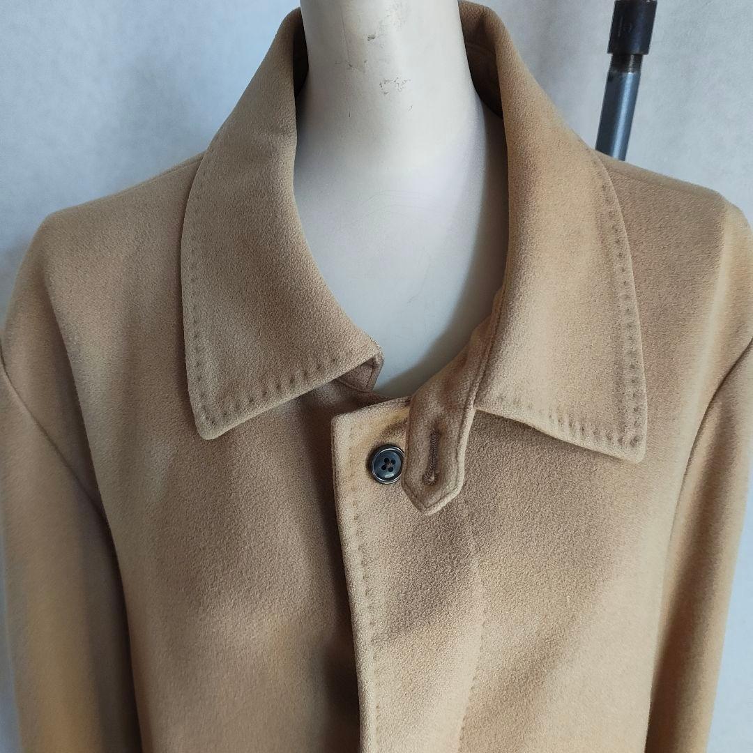 J.PRESS/ジェイプレス アンゴラ100% ロングコート キャメル L