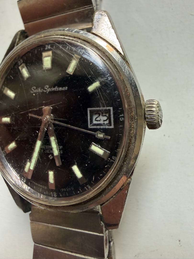 Seiko Sportsman 6602-9982 手巻きヴィンテージ腕時計