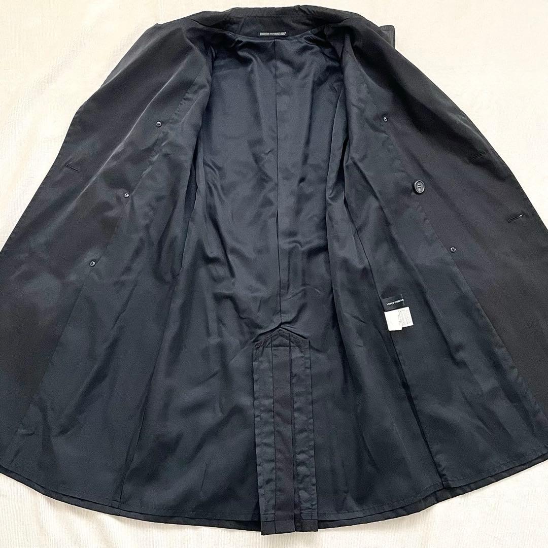 美品 YOHJI YAMAMOTO + NOIR ブラックトレンチコート 2