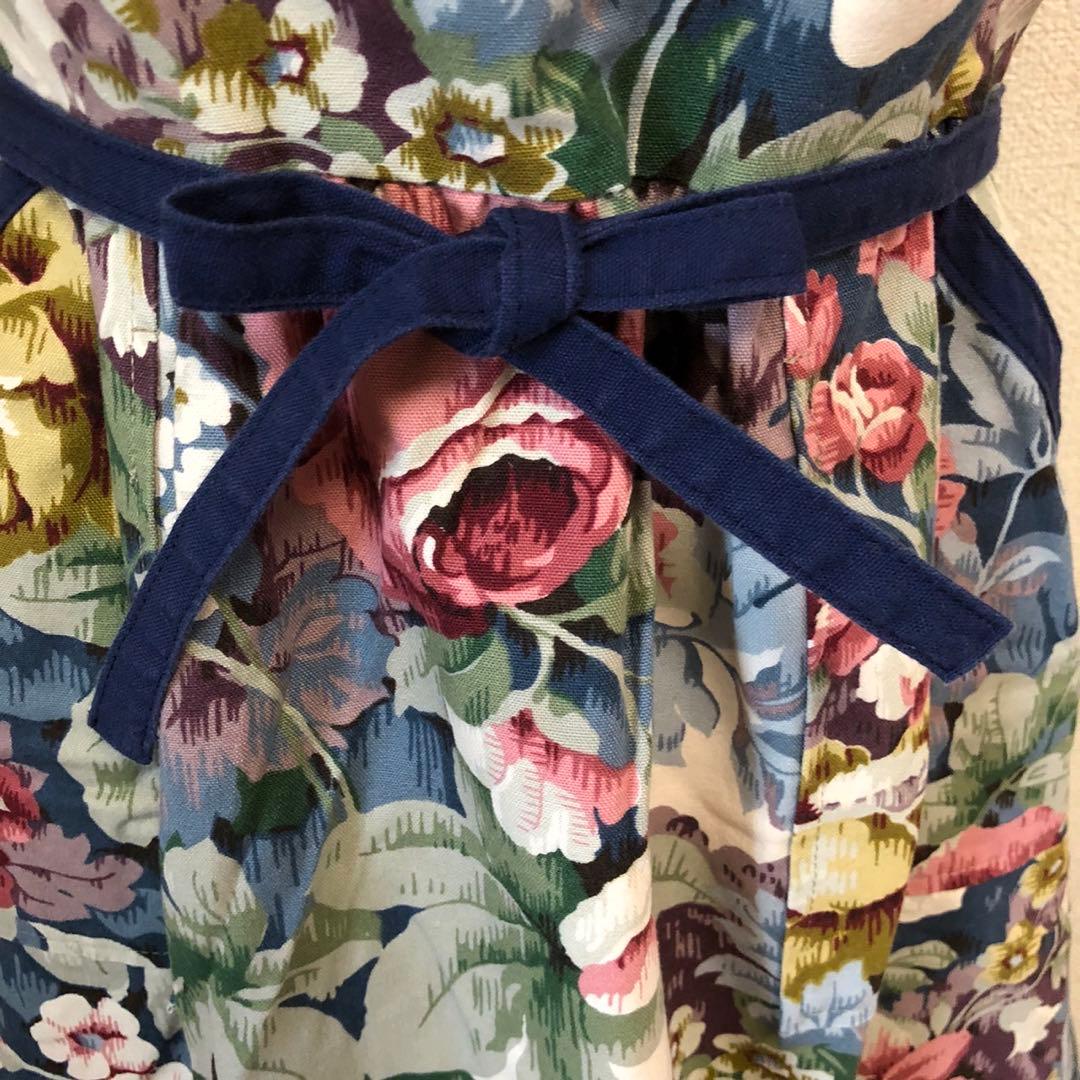 vintage♡70s♡ヴィンテージ♡花柄♡エプロンドレス