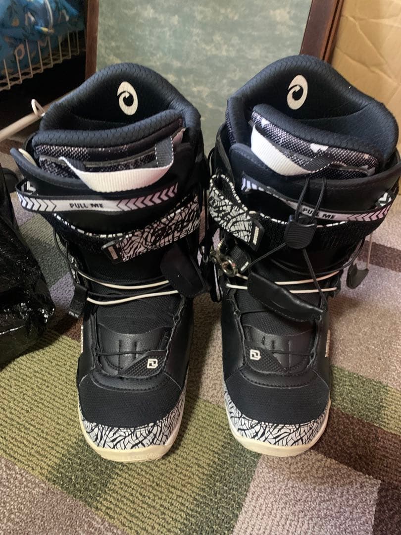 スノーボードブーツ DEELUXE ディーラックス 25.5cm 収納バッグ付き