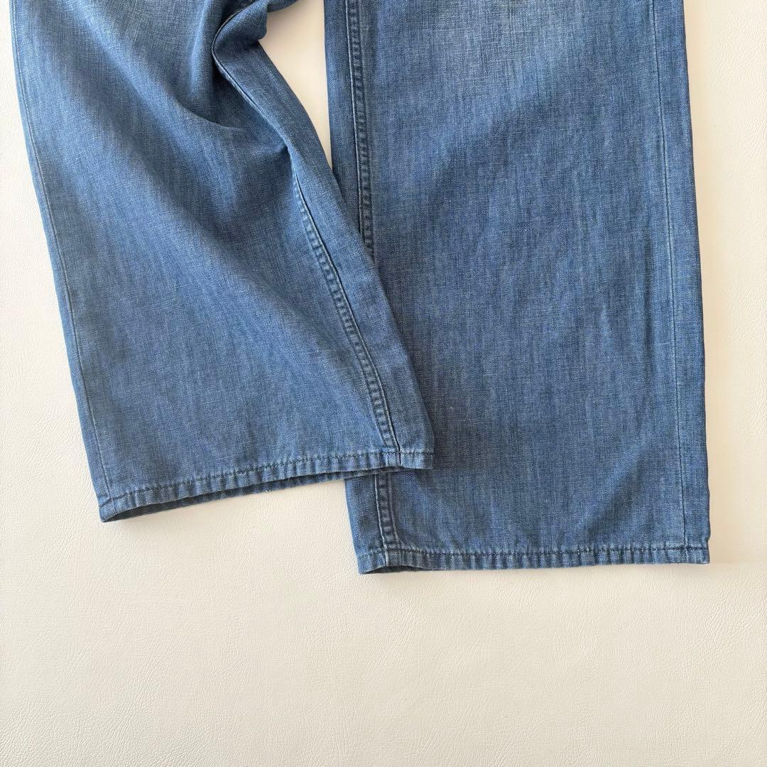 ■未使用品Healthy DENIM【定価1.7】イージーワイドパンツ24