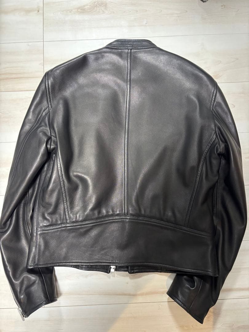 【値下げ】Maison Margiela 19AW ハの字 ライダース 黒 48