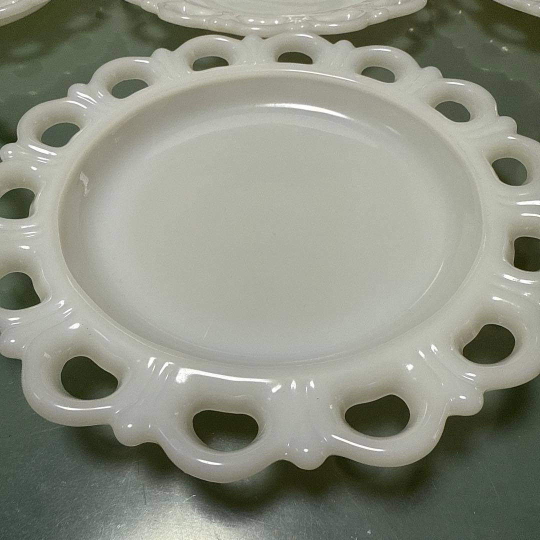 ファイヤーキング LACE EDGEレース状のエッジ皿 6枚セット