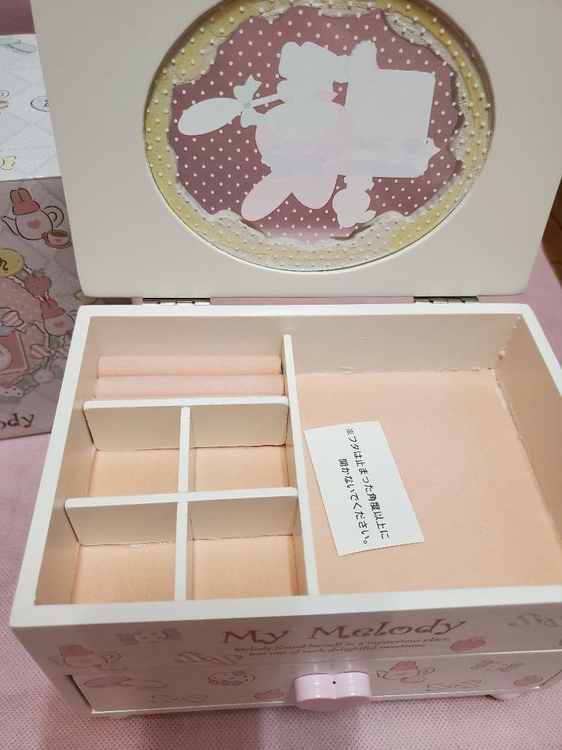 レア　　マイメロ　木製アクセサリーケース