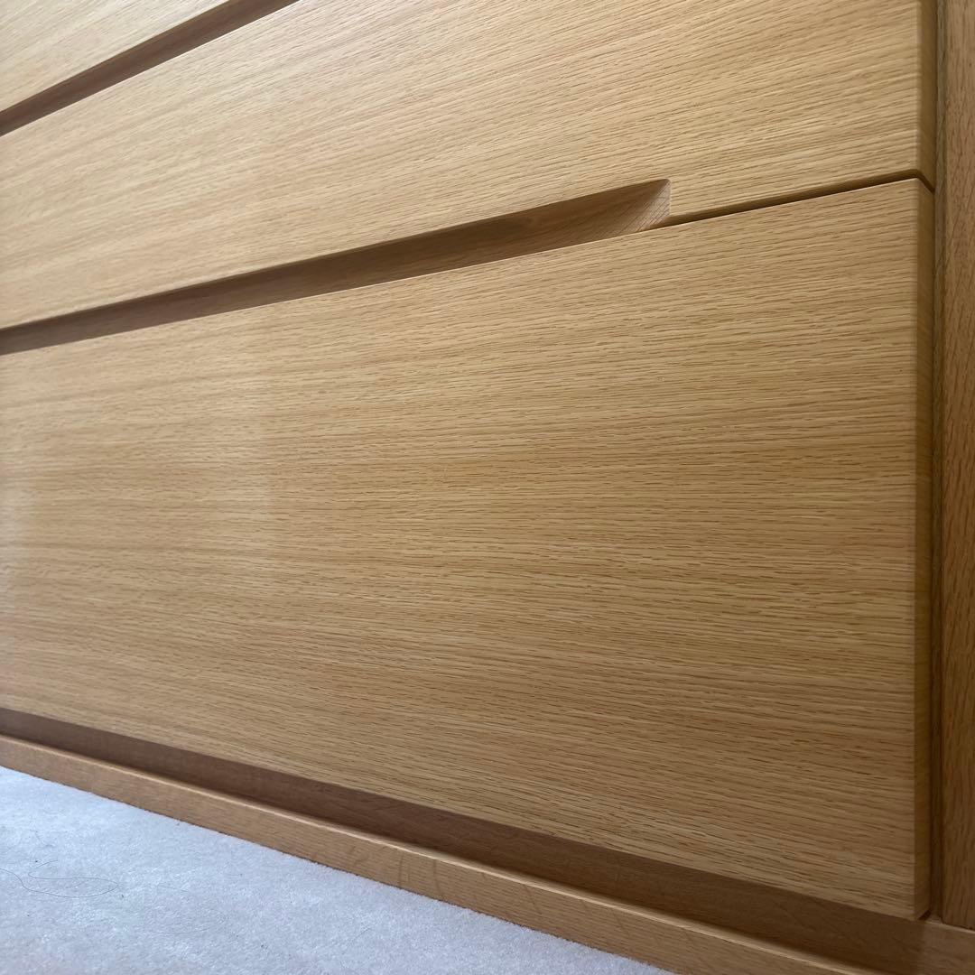 府中家具　大塚家具　チェスト　箪笥　タンス　表面前オーク素材　高級家具