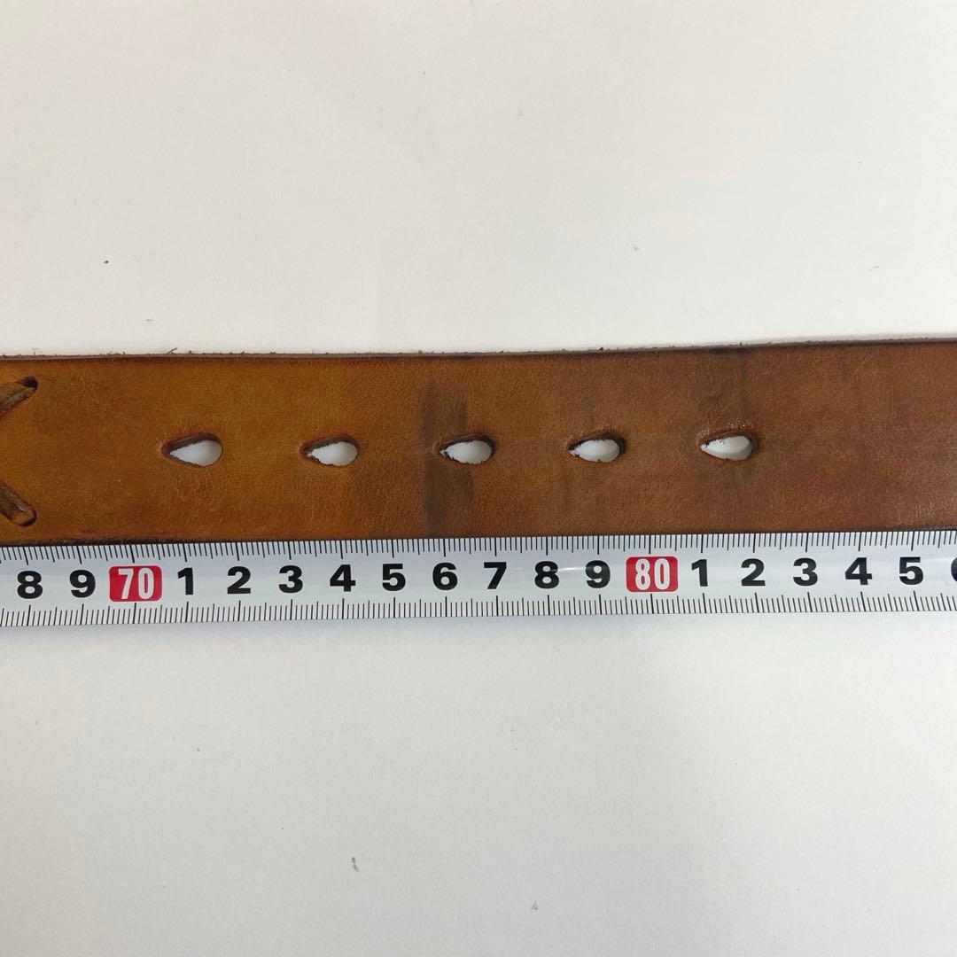 【極厚革６ＭＭ】ＲＥＤＭＯＯＮ　レッドムーン　高級レザーベルト　本革