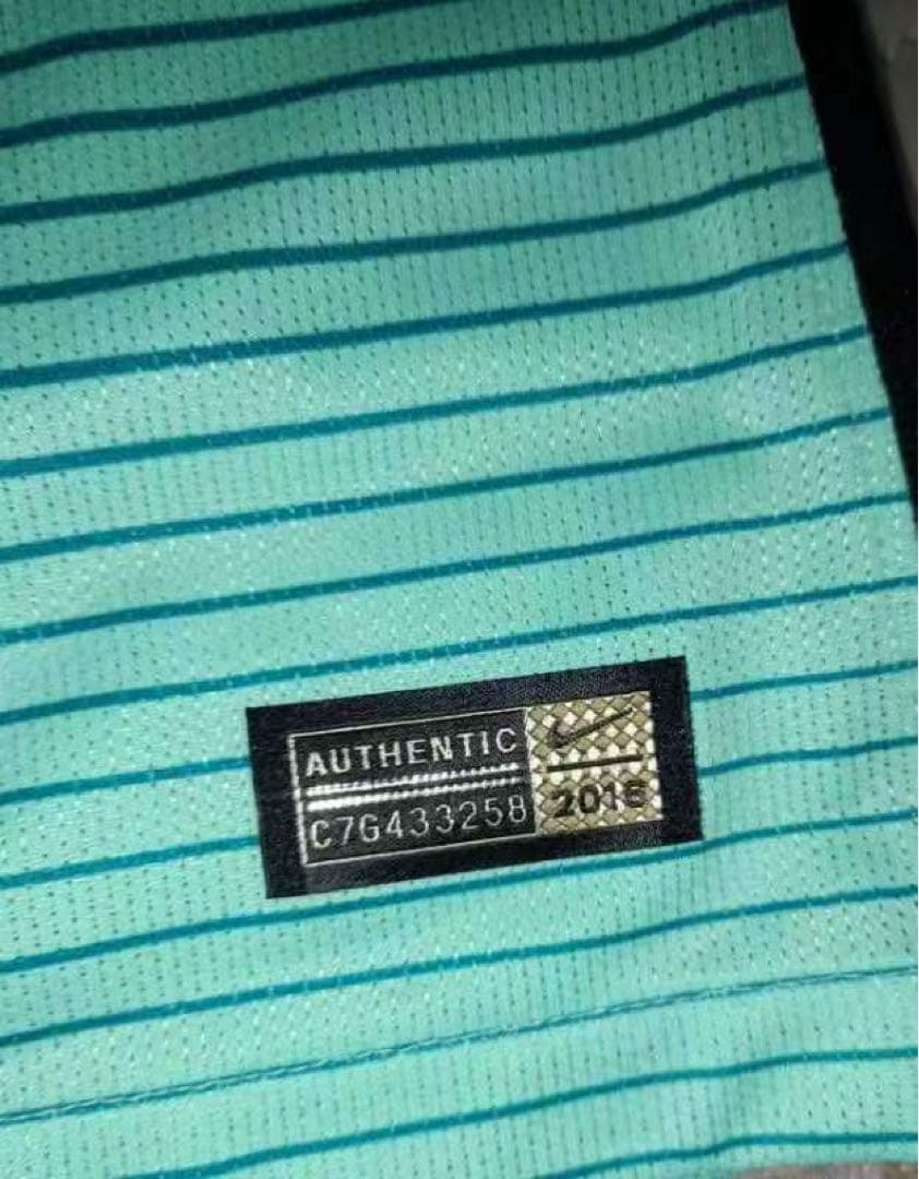 【選手支給品】16/17 UCL Iniesta選手#8