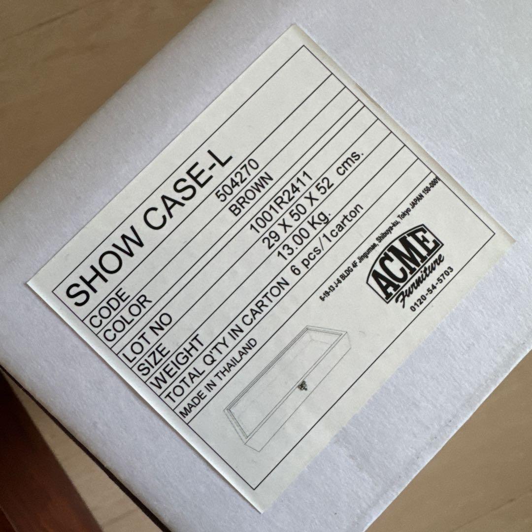 【NSK】ACME Furniture アクメファニチャー SHOWCASE-L