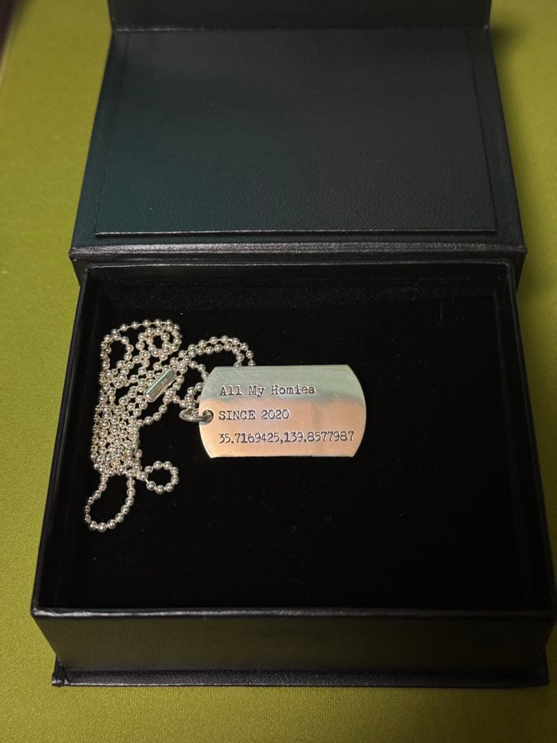 All My Homies ドッグタグ ネックレス シルバー925 zorn