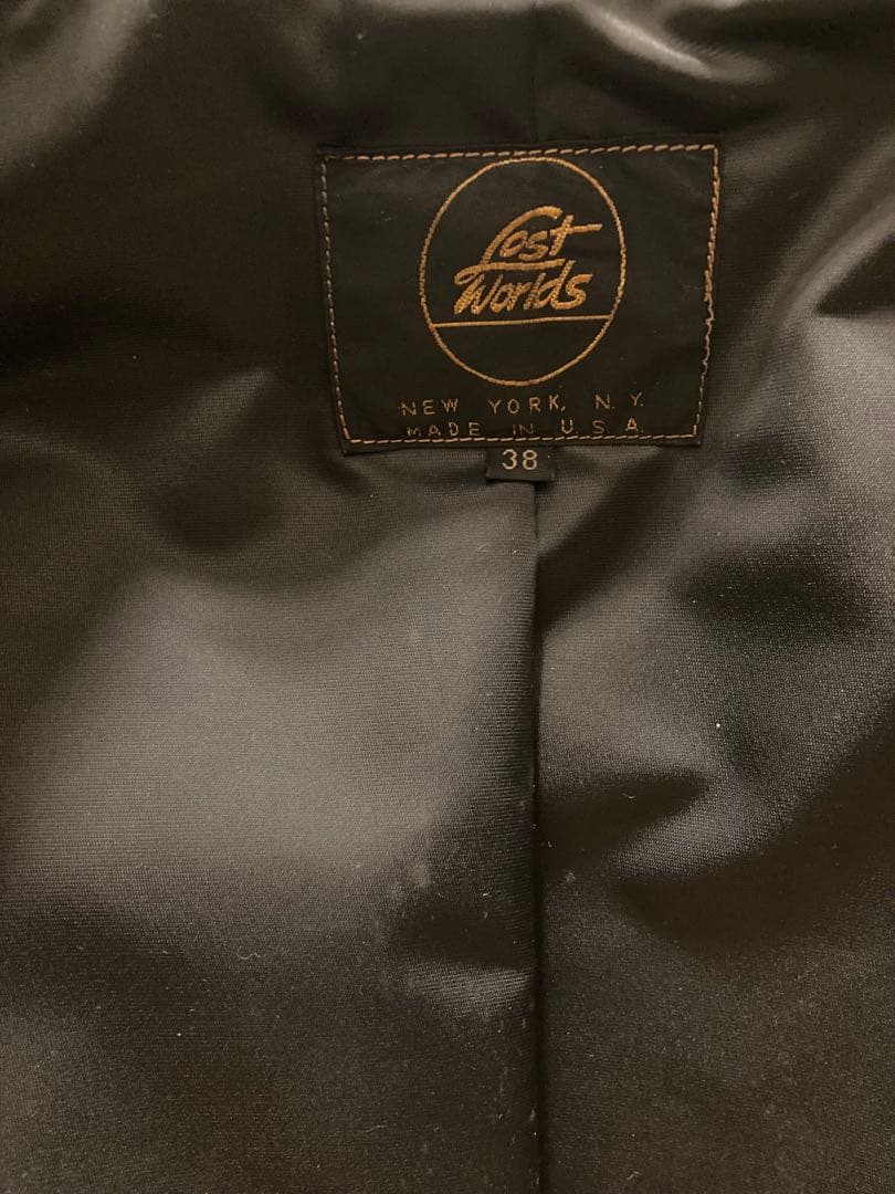LOST WORLD　ロストワールド　ライダースジャッケット