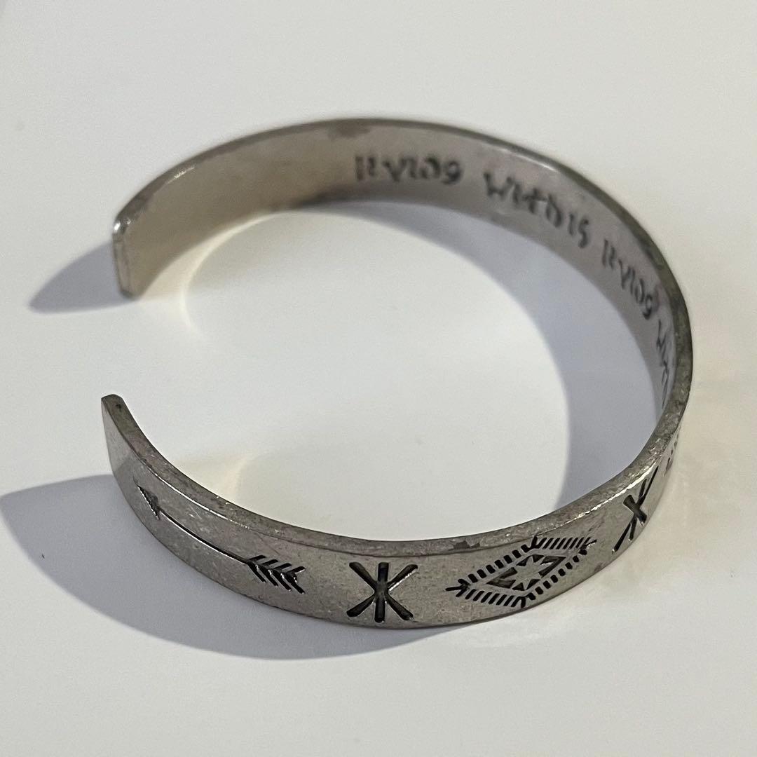 NORTH WORKS ネイティブ系　インサイドメッセージ　バングル