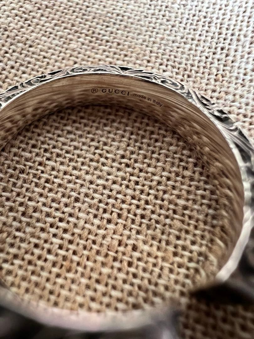 【美品】　GUCCI 指輪　アラベスク キーモチーフリング　12号