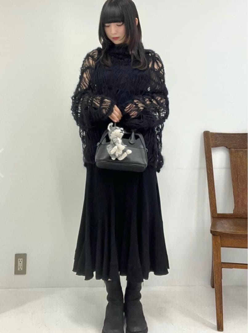 ヨウジヤマモト キーホルダー 編みぐるみ チェーン付き