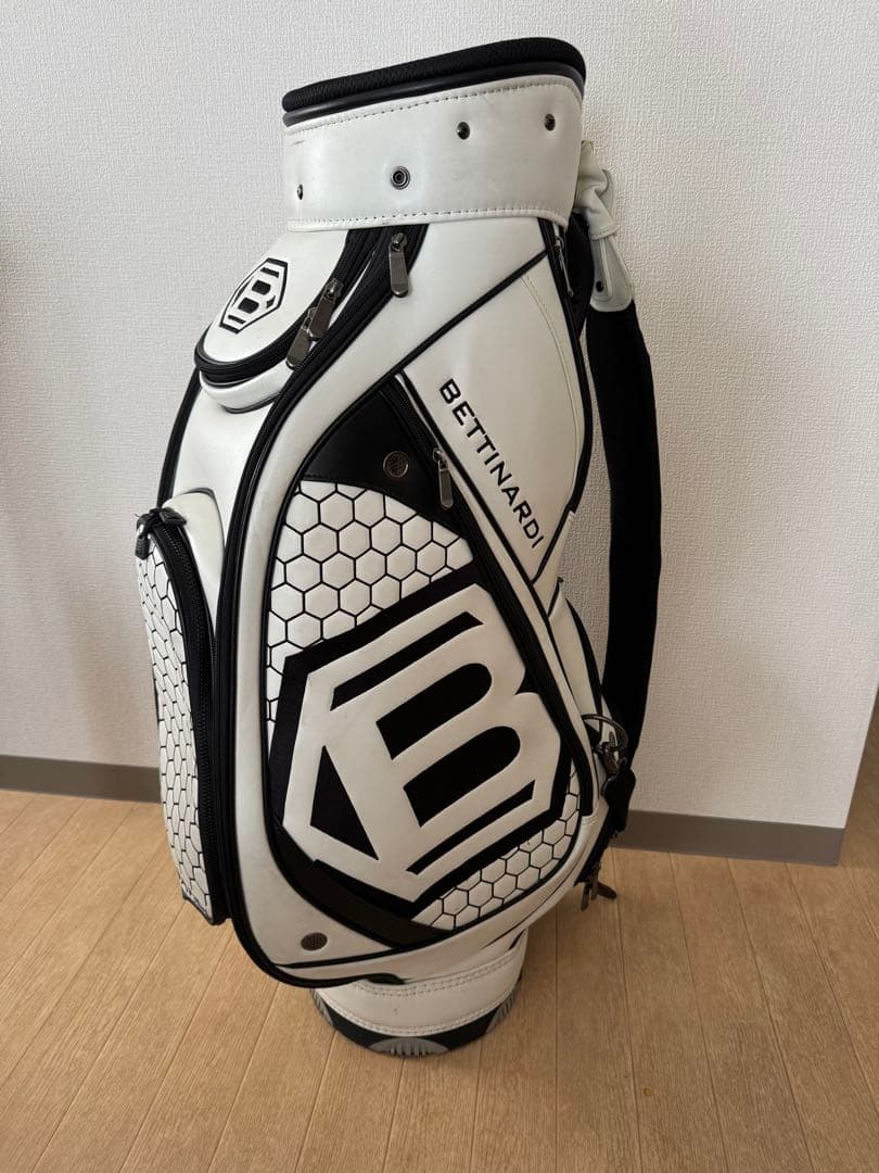 ベティナルディ　キャディバッグ　ホワイト