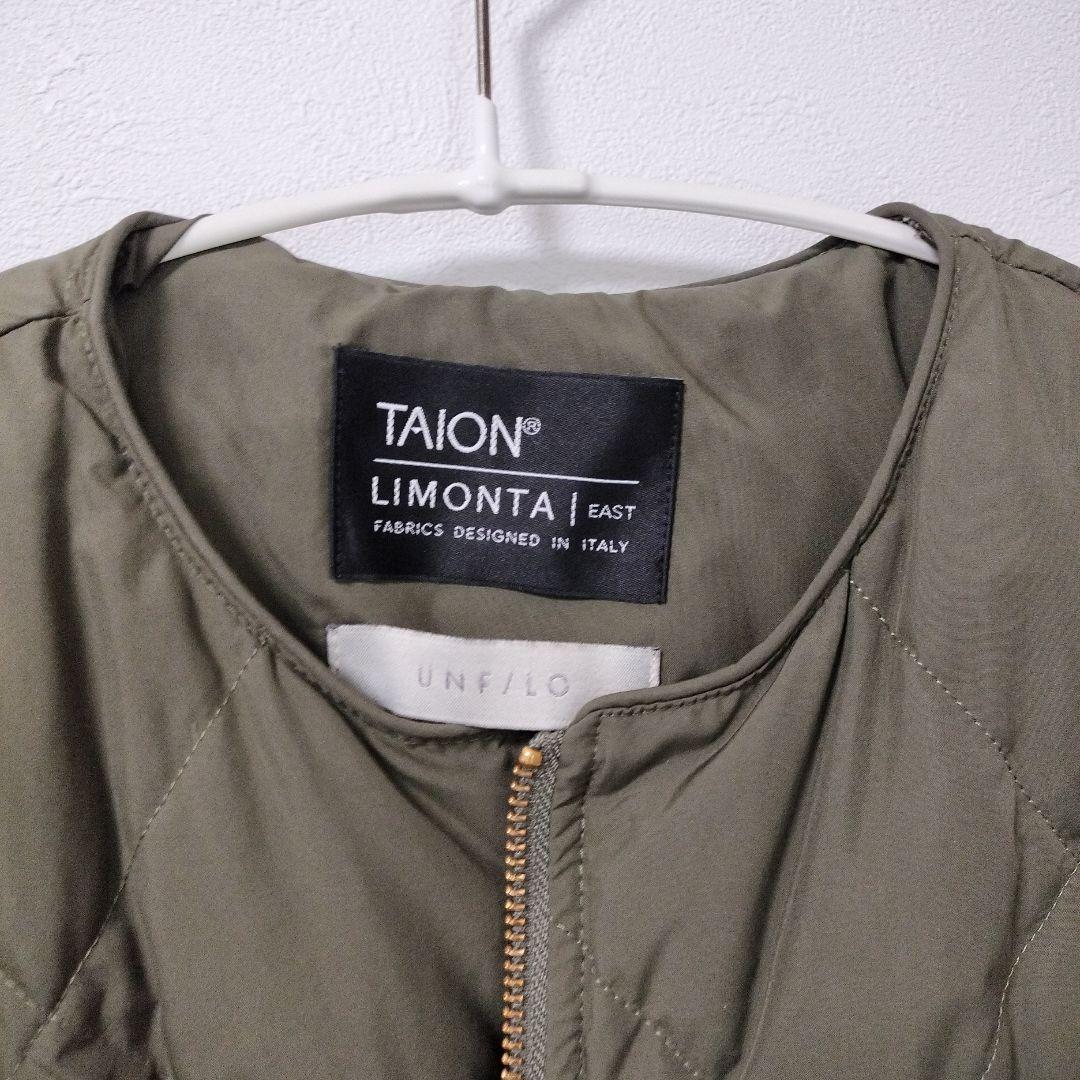unfilo　ショート丈ダウンジャケット　キルティング　taion