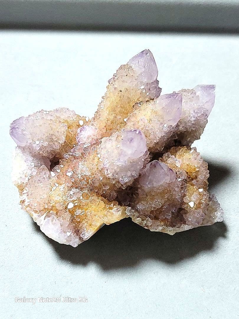 原石クラスター　カクタスアメジスト 　　カクタス水晶カクタスクォーツサボテン