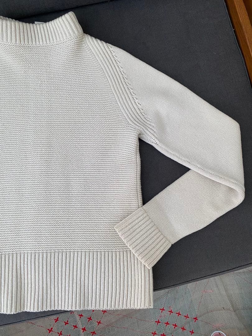 エルメス ジッパー付きニットセーター