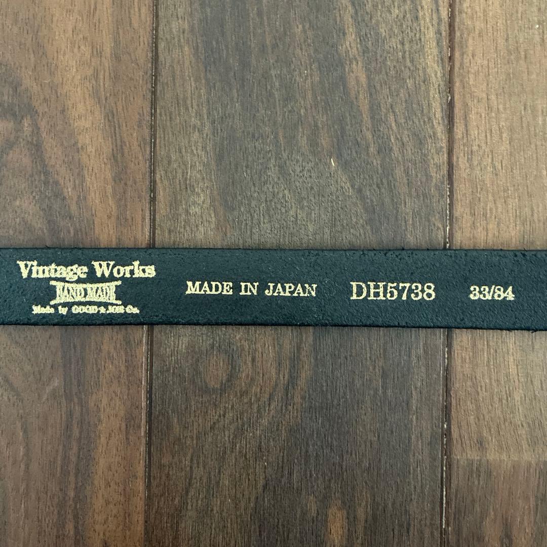 Vintage Works ウエスタンベルト DH5738 フランネル