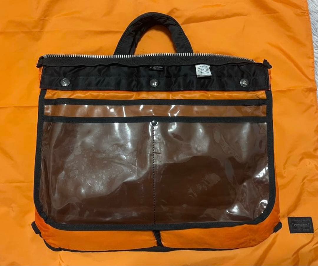 【現行タグ】PORTER タンカー トートバッグ ブラック