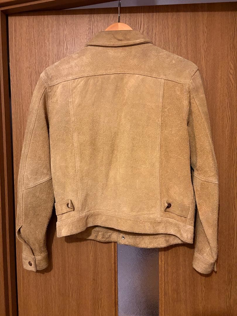 LEAF期 97AW Undercover スエードペンキジャケット スウェード