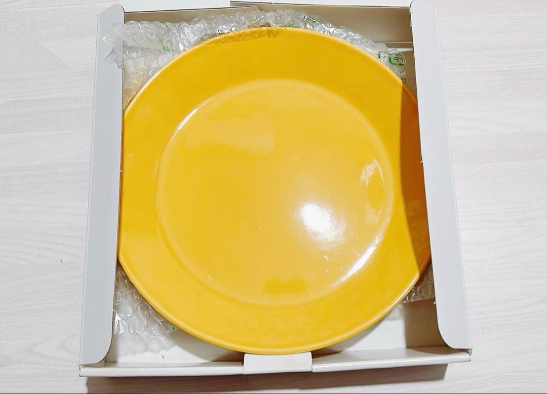 ♡レア♡箱付き新品♡ Teema ダークイエロー21cm2枚セット