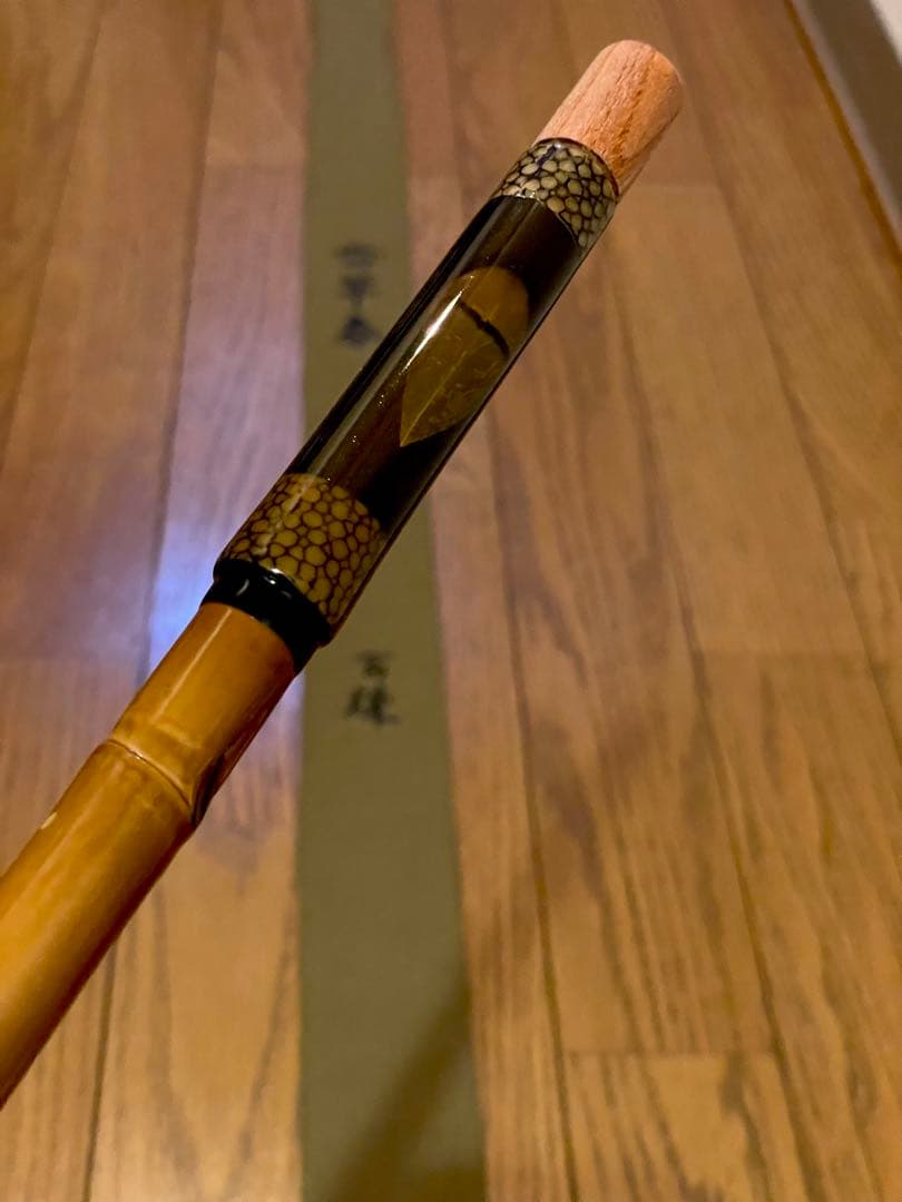 値下げします。 希少‼︎ 竿春 百煉 竿掛け 玉の柄 セット ヘラブナ ヘラ釣り