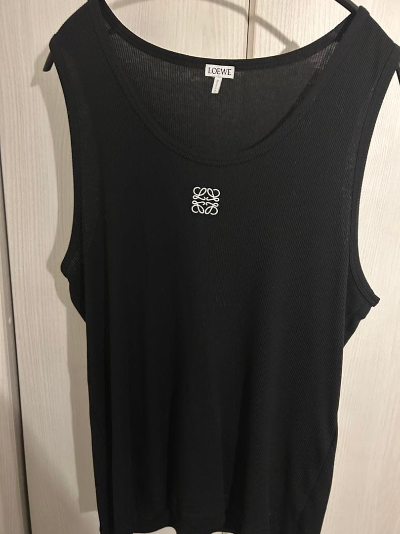 LOEWE 24SS アナグラムロゴ タンクトップ